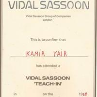 VIDAL SASSOON